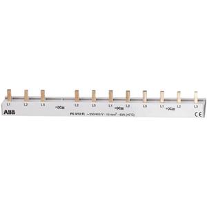 ABB 2CDL231002R1012 Phasenschiene Anzahl Reihen 3 Lichtgrau 3polig 10mm² 1St.