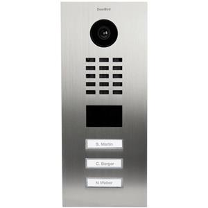 DoorBird D2103V IP-Video-Türsprechanlage LAN Außeneinheit Edelstahl V4A (gebürstet)