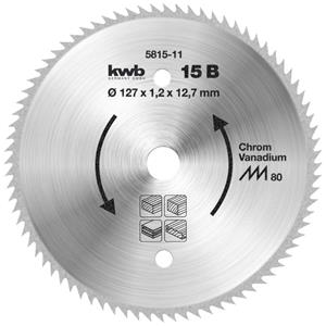 Kwb 581511 Kreissägeblatt 127 x 12.75mm 1St.