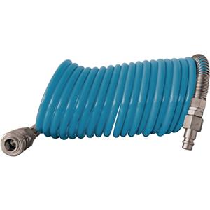 EWO Pneumatische spiraalslang 7.5 m 16.8 bar