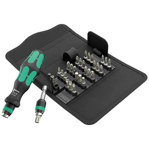 Wera Kraftform Kompakt 70 Universal 05057113001 Bit-Set 32teilig Kreuzschlitz Phillips, Kreuzschlitz
