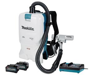 Makita VC011GM2NL1 XGT 40V Max Li-Ion Accu Rugstofzuiger Set (2x 4.0Ah) - 200mbar