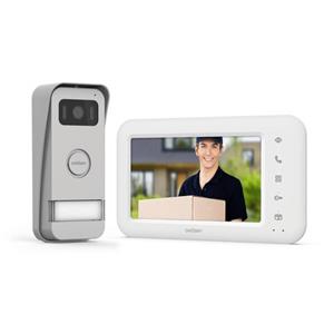 Avidsen ELIA SMART Video-Türsprechanlage WLAN Komplett-Set Weiß, Aluminium