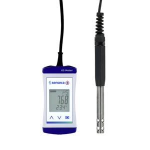Senseca ECO 523 Leitfähigkeits-Messgerät Leitfähigkeit, Temperatur, Sauerstoff, Widerstand