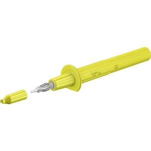 Stäubli PP-115/4 Sicherheits-Prüfspitze CAT II Gelb 1St.