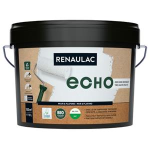 Renaulac Muur- En Plafondverf Echo Bio Ral9010 Mat 10l