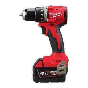 Milwaukee M18 BLPDRC-402C 18V Li-Ion Accu Klopboor-/schroefmachine Set (2x 4.0Ah Accu) In Koffer
