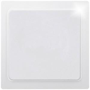 Eltako 30055645 Blindafdekking 1-voudig Wit, Wit (RAL 9016)