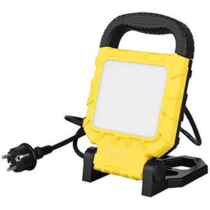 BES LED LED Bouwlamp met Stekker + Statief - Propa - 45 Watt - Helder/Koud Wit 6400K - Waterdicht IP54 - Kantelbaar