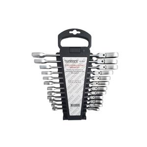WEBER TOOLS Ringsteeksleutel Met Ratel 12-delig (wt-8910)