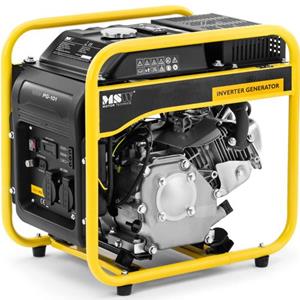 MSW Inverter Stroomgenerator Benzine - 3800 W - 230 V Ac - Handmatige Start -pg-101