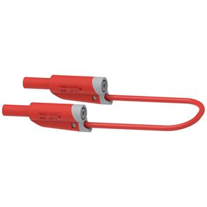 Electro PJP 2710-IEC-CD1-100R Meetsnoer [Banaanstekker 4 mm - Banaanstekker 4 mm] 1.00 m Rood 1 stuk(s)