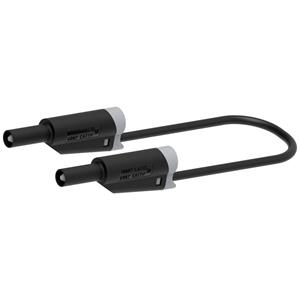 Electro PJP 2710-IEC-CD1-50N Meetsnoer [Banaanstekker 4 mm - Banaanstekker 4 mm] 50 cm Zwart 1 stuk(s)