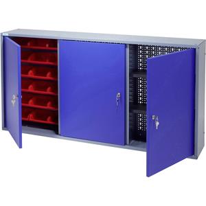 Küpper Hangkast met 3 deuren en 18 zichtboxen  70197 (b x h x d) 1200 x 600 x 190 mm