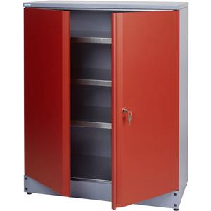 Küpper Hoge kast 110 cm rood  71692 (b x h x d) 91 x 110 x 45 cm