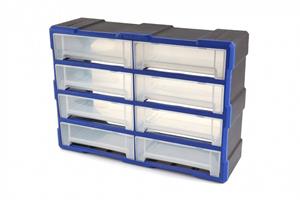 8 laden ladenkast, assortimentskast, opbergsysteem