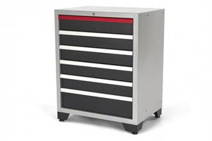 HBM 6 laden DeLUXE PROFI gereedschapskast voor werkplaatsinrichting