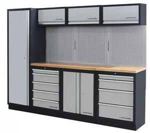 KRAFTWERK modulair werkplaatssysteem 4-delig