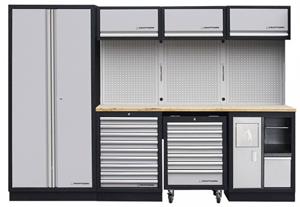 KRAFTWERK modulair werkplaatssysteem 4-delig