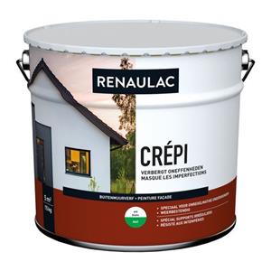 Renaulac Sierpleister Voor Gevels Mat Wit 15kg
