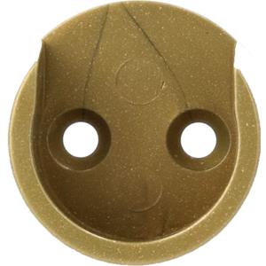 Interfer Kastroededrager 25mm Brons 2 Stuks