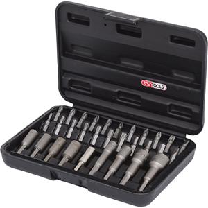 KS Tools 1222100 1/4 bit- en inschroefgereedschapsset, 31-delig