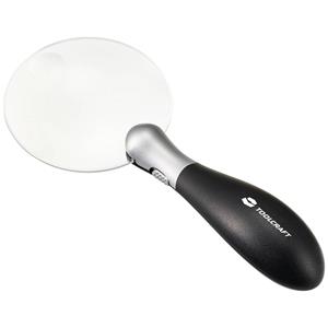 TOOLCRAFT Handlupe TOOLCRAFT TO-8997036 Handlupe mit LED-Beleuchtung Vergrößerungsfaktor