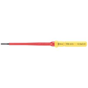 Wera Kraftform Kompakt VDE 60 i 0,5 x 3,0 x 157 mm TIE Elektronica Plat Verwisselbare kling 3.0 mm