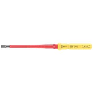 Wera Kraftform Kompakt VDE 60 i 0,8 x 4,0 x 157 mm TIE Elektronica Plat Verwisselbare kling 4.0 mm