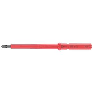 Wera Kraftform Kompakt VDE 62 i PH 2 x 157 mm TIE Elektronica Kruiskop Verwisselbare kling PH 2