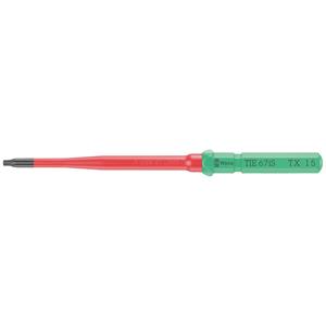 Wera Kraftform Kompakt VDE 67 iS TX 15 x 157 mm TIE Elektronica Torx Verwisselbare kling TX 15