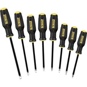 DEWALT Schroevendraaierset Universeel 8-delig Plat, PH, PZ