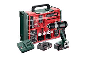 Metabo SB 18 L BL Set 613157710 Accu-slagmoersleutel 65 Nm 18 V Aantal meegeleverde accus: 2 2 Ah LiHD Brushless, Incl. koffer, Incl. 2 accus, Incl. lader,