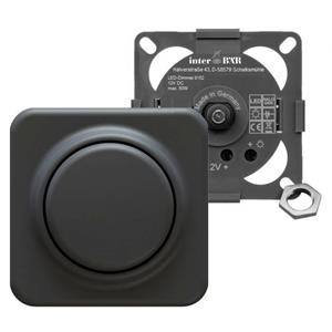 InterBär 8152-000.01 Meubel-inbouwdimmer Zwart