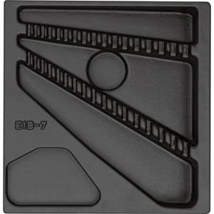 Gedore 1761153 1500 E-7-32 L Gereedschapinlegstuk (l x b x h) 315 x 310 x 42 mm