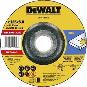 DEWALT DW4543SIA-AE Afbraamschijf 1 stuk(s)