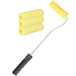 CM Verfroller set - met beugel - 10  - 3x extra rollers - kleine verfrollers -