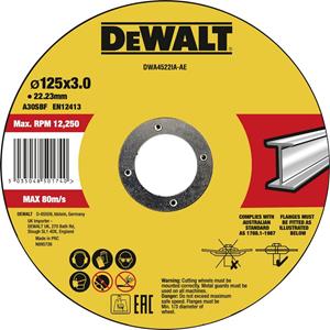 DEWALT DWA4522IA-AE Doorslijpschijf 1 stuk(s)