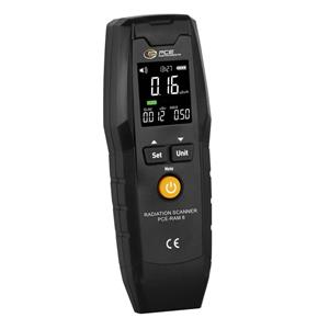 PCE Instruments PCE-RAM 8 Geigerteller Straling: Gamma, Röntgen, Bèta Akoestisch signaal, Optisch signaal, Incl. dosimeter