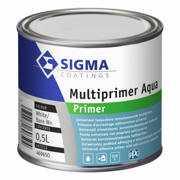 Sigma Multiprimer Aqua - Op Kleur Gemengd - 0.5L