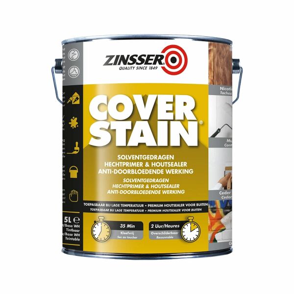 Zinsser Coverstain - Op Kleur Gemengd - 2,5L