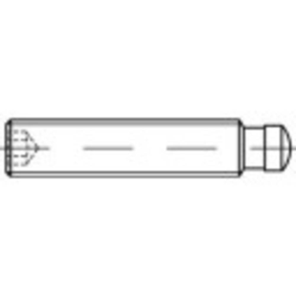 TOOLCRAFT TO-9977787 Stifttap M20 100 mm Staal Gebruineerd 10 stuk(s)