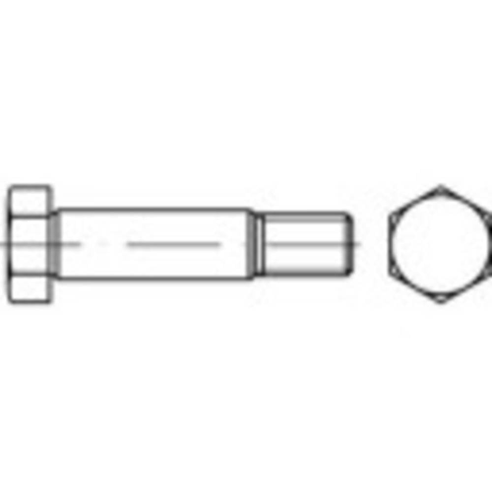 TOOLCRAFT TO-9975153 Zeskant passchroeven M24 80 mm Buitenzeskant DIN 610 Staal 5 stuk(s)