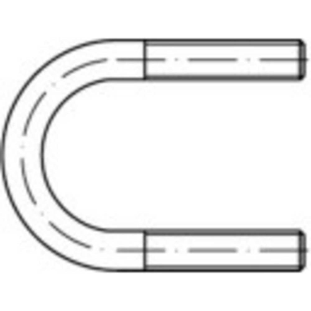 TOOLCRAFT TO-9989859 Rondstaalbeugel 25 stuk(s)