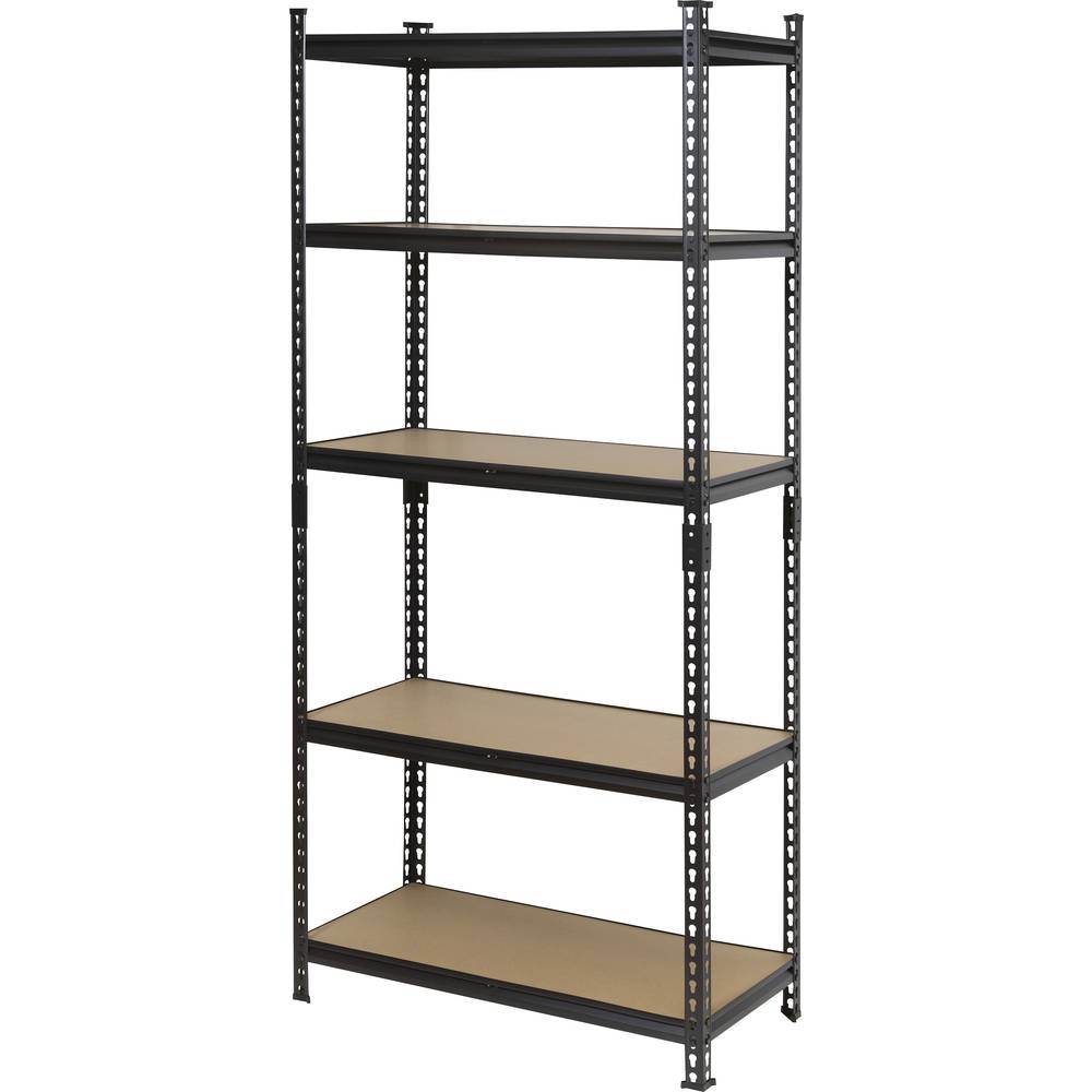 TO-9919458 Stellingkast (extra stevig) 120 kg (b x h x d) 800 x 1800 x 400 mm Metaal, Hardboard Antraciet/zwart