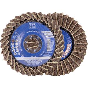 PFERD 44694131 Lamellenschuurschijf Diameter 125 mm Boordiameter 22.23 mm 5 stuk(s)