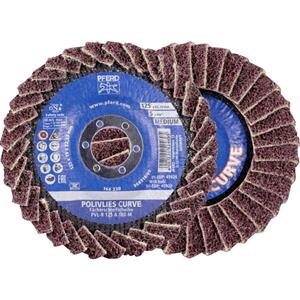 PFERD 44694132 Lamellenschuurschijf Diameter 125 mm Boordiameter 22.23 mm 5 stuk(s)