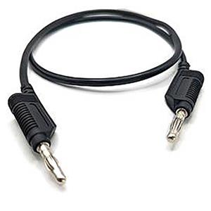 Mueller Electric 22.170-.25M-0 Meetsnoer Bananenstekker 4 mm Bananenstekker 4 mm 0.25 m Zwart 1 stuk(s)