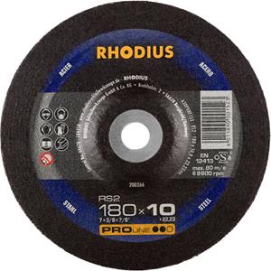 Rhodius 200266  Afbraamschijf Diameter 180 mm Boordiameter 22.23 mm Staal 1 stuk(s)