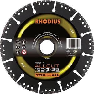 Rhodius 303389 Diamanten doorslijpschijf 150 mm 1 stuk(s)